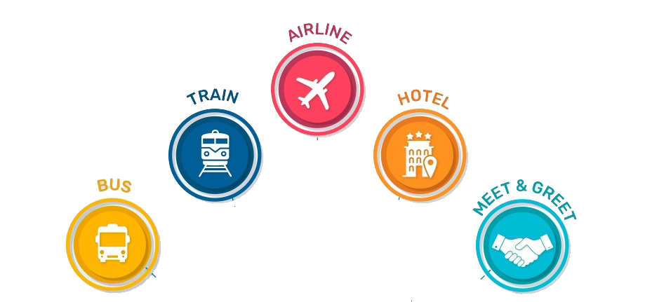 Flight Booking Illustration